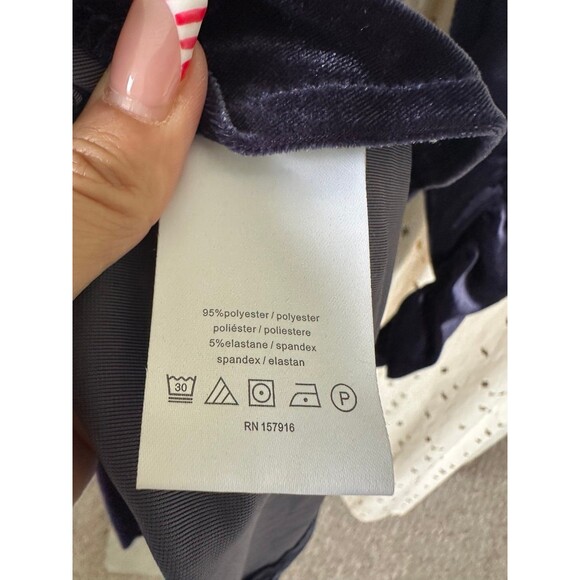 Gigi Parker Velvet Ruched Long Sleeve Sexy Stretch Bodycon Faux Wrap Dress S - Picture 7 of 8